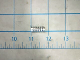 Spring, 21/64 O.D. - Free length 3/4 in. = 8-1/2 turns